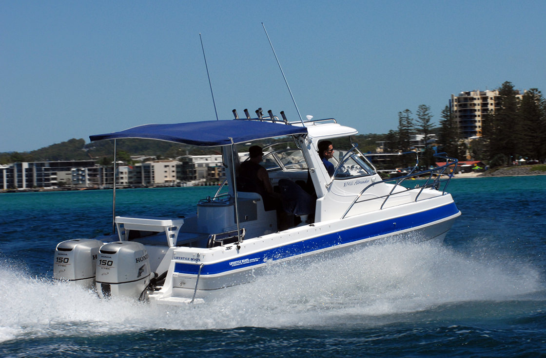 Boats for sale Sunshine Coast like the Allrounder by Lifestyle Boats.